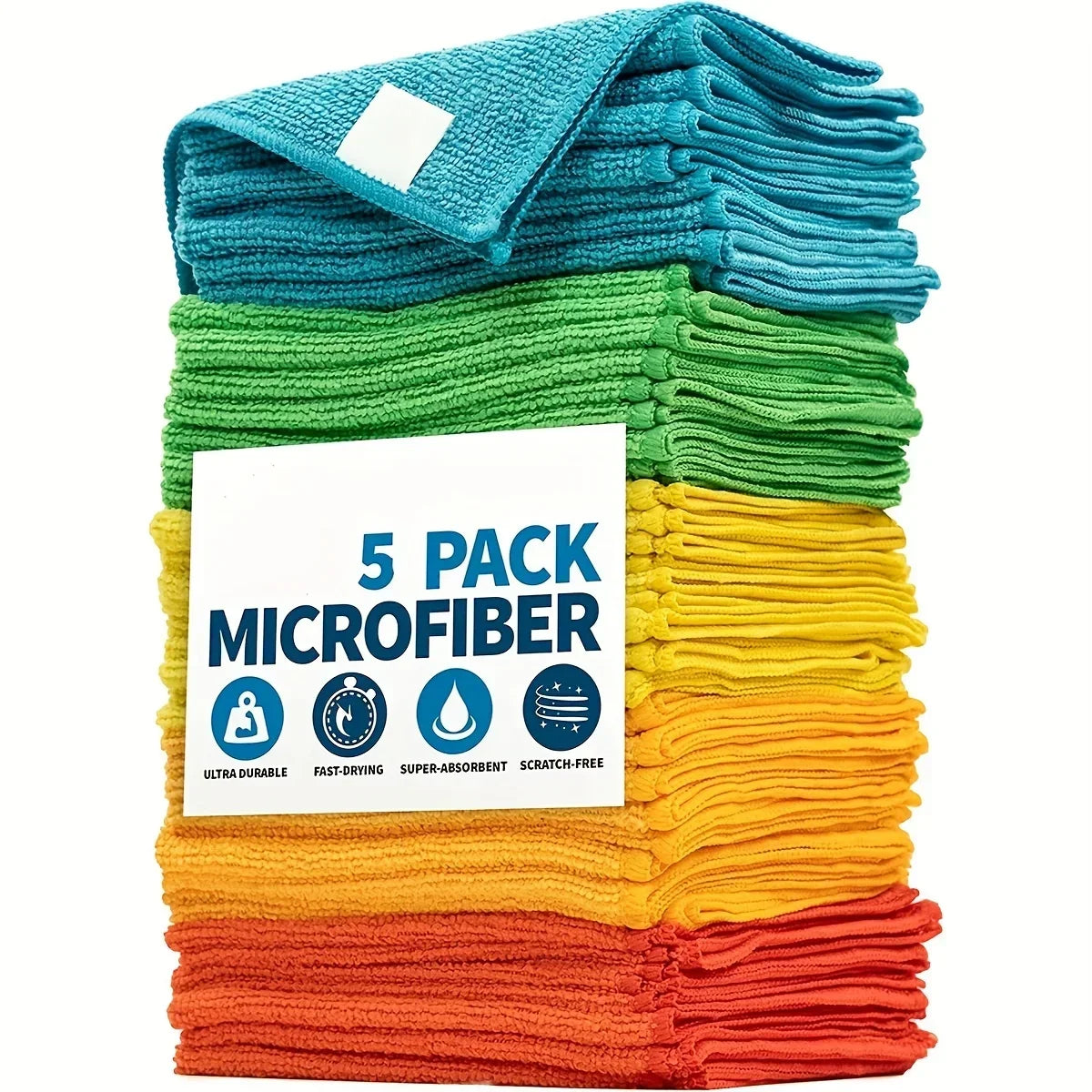 Microfiber Cleaning Cloth Dishwashing Cloth