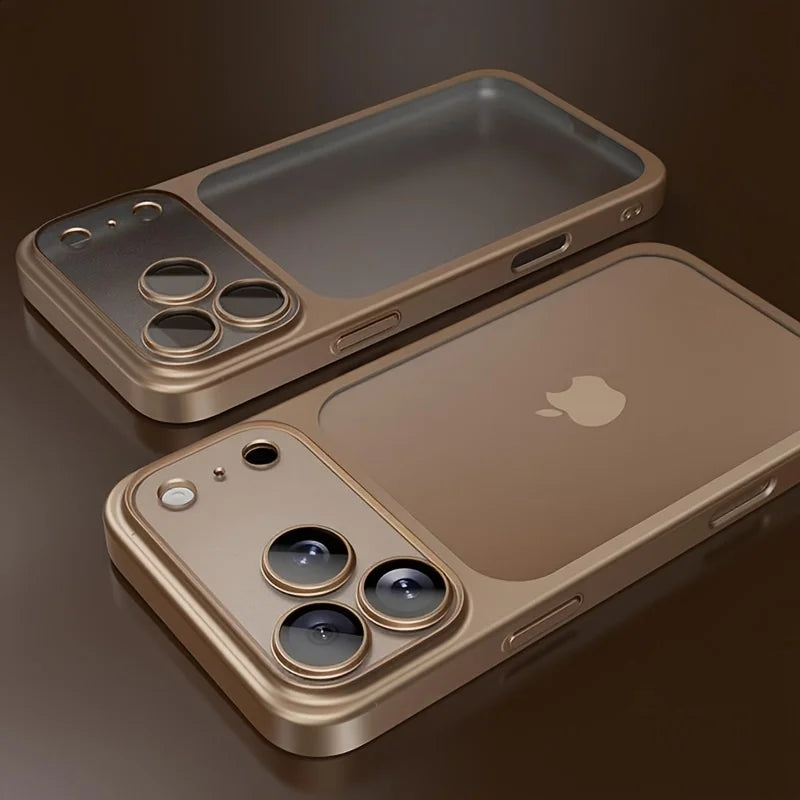 Luxury Plating Transparent Phone Case for IPhone