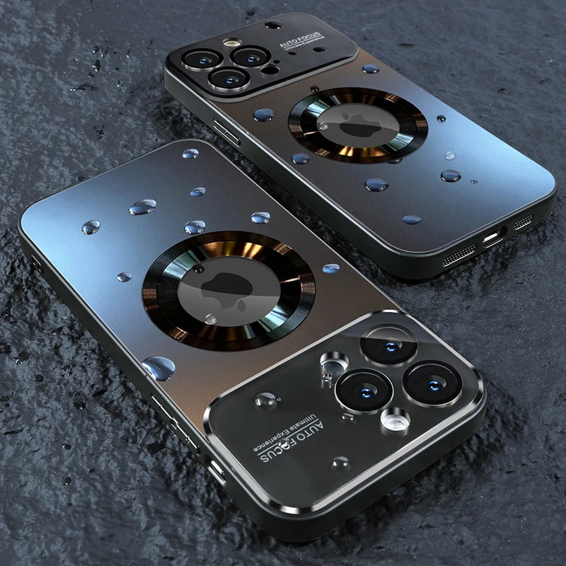 Verre de luxe pour caméra magnétique MagSafe