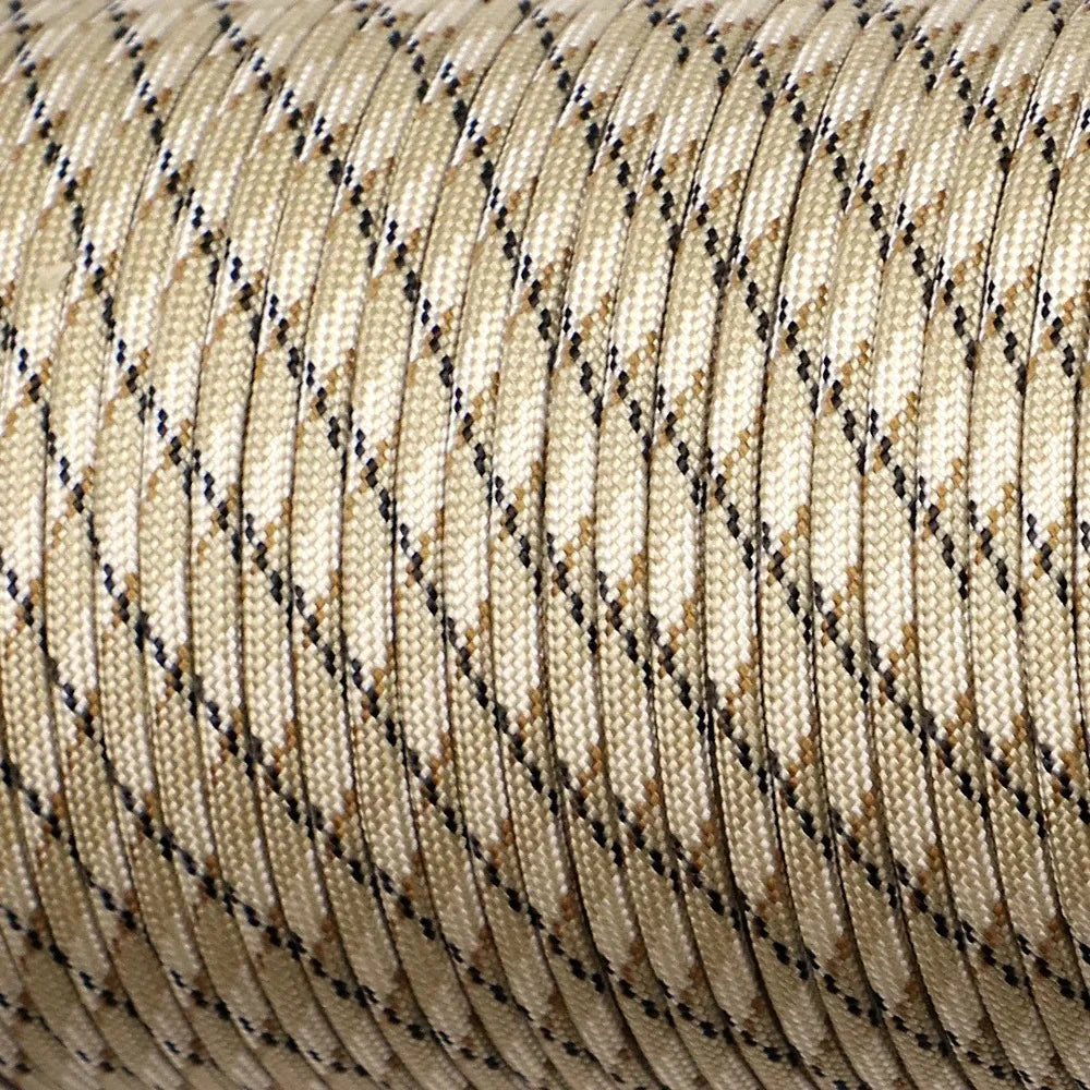 7 - Cores 550 Paracord Rope 5 15 30 M Dia.4mm Cord