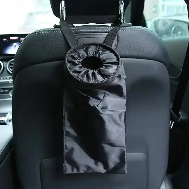 Car Seat Back Trash Holder Hang Litter Bag