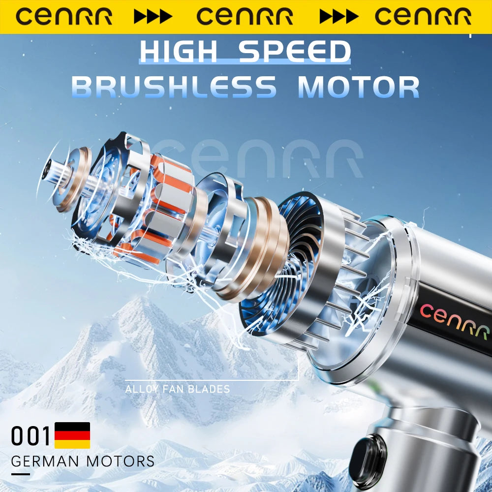 CENRR New Car Vacuum Cleaner Wireless Mini