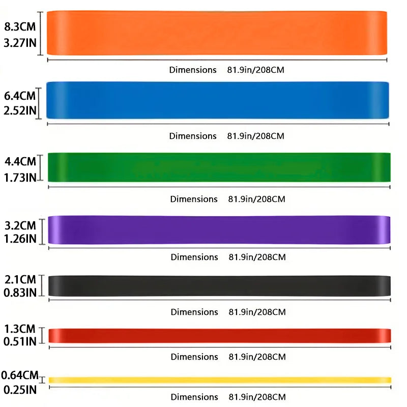 20~230lbs Heavy - Duty Resistance Band Agility