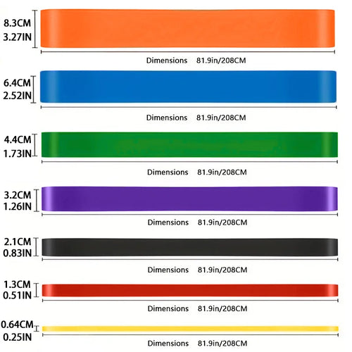 20~230lbs Heavy - Duty Resistance Band Agility