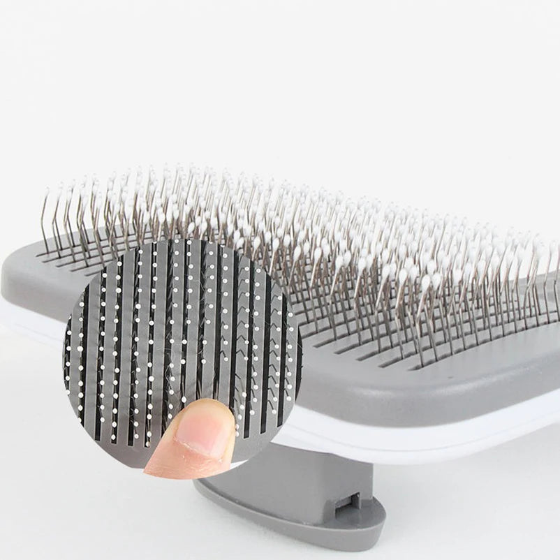 Pet Dog Brush Cat Comb Self Cleaning Pet Hair