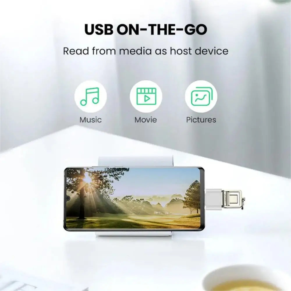 Mini Type - C to USB Adapter 3.0 USB - C Male OTG