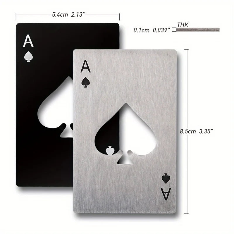 Poker Beer Bottle Picker Opener Creative Pocket