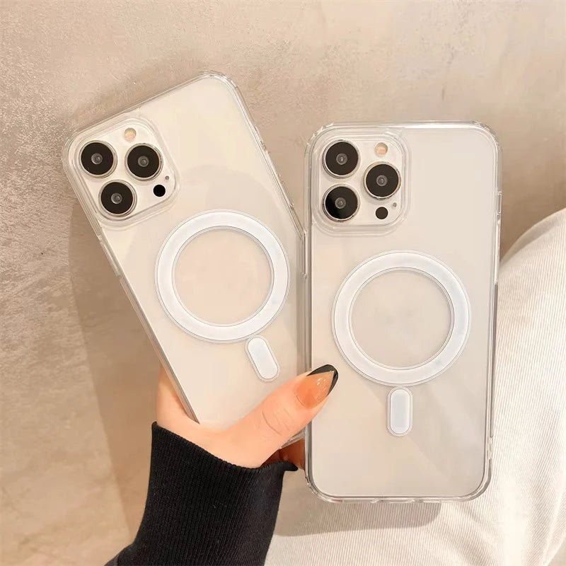 Original Transparent pour Recharge magnétique sans fil Magsafe