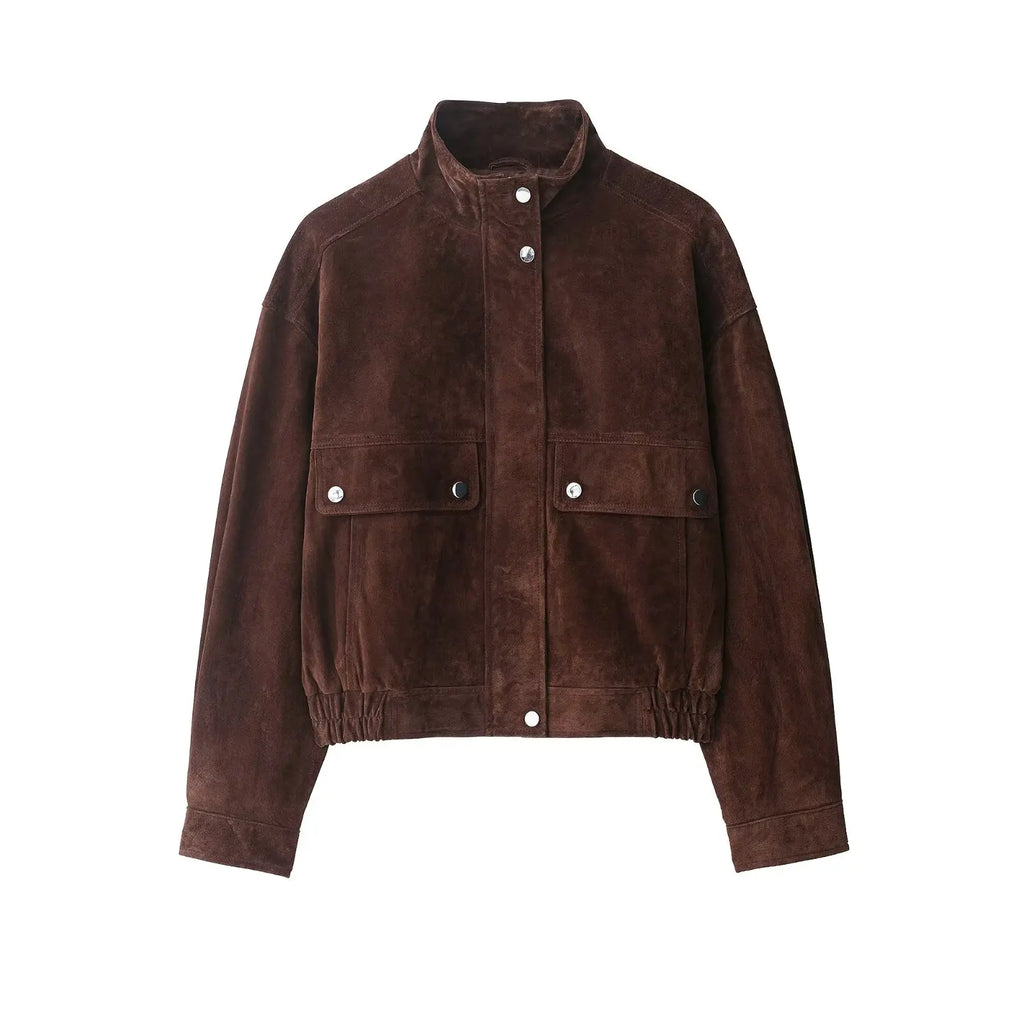 Women's Autumn Jackets 2025 New Fashion Big Pocket