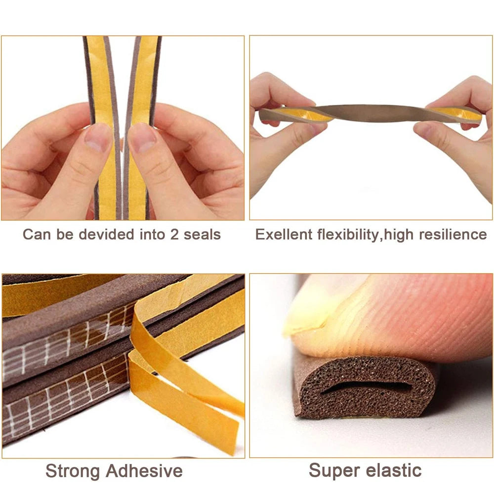 5m/10m Weather Stripping Door Seal Strip Diep