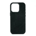Luxury Metal Lens Magnetic Fiber Leather Case