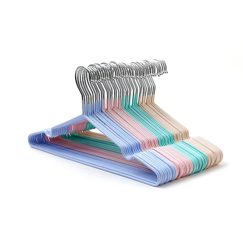 Metal Traceless No - slip Clothes Hangers