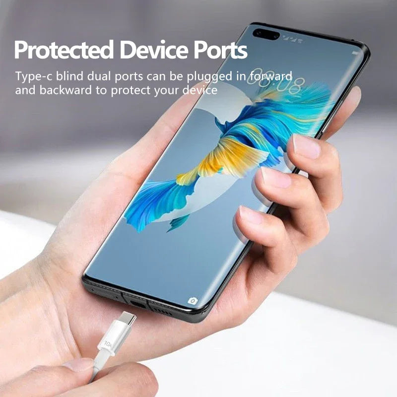 Android 120W 10A USB to Type C Cable Super Fast