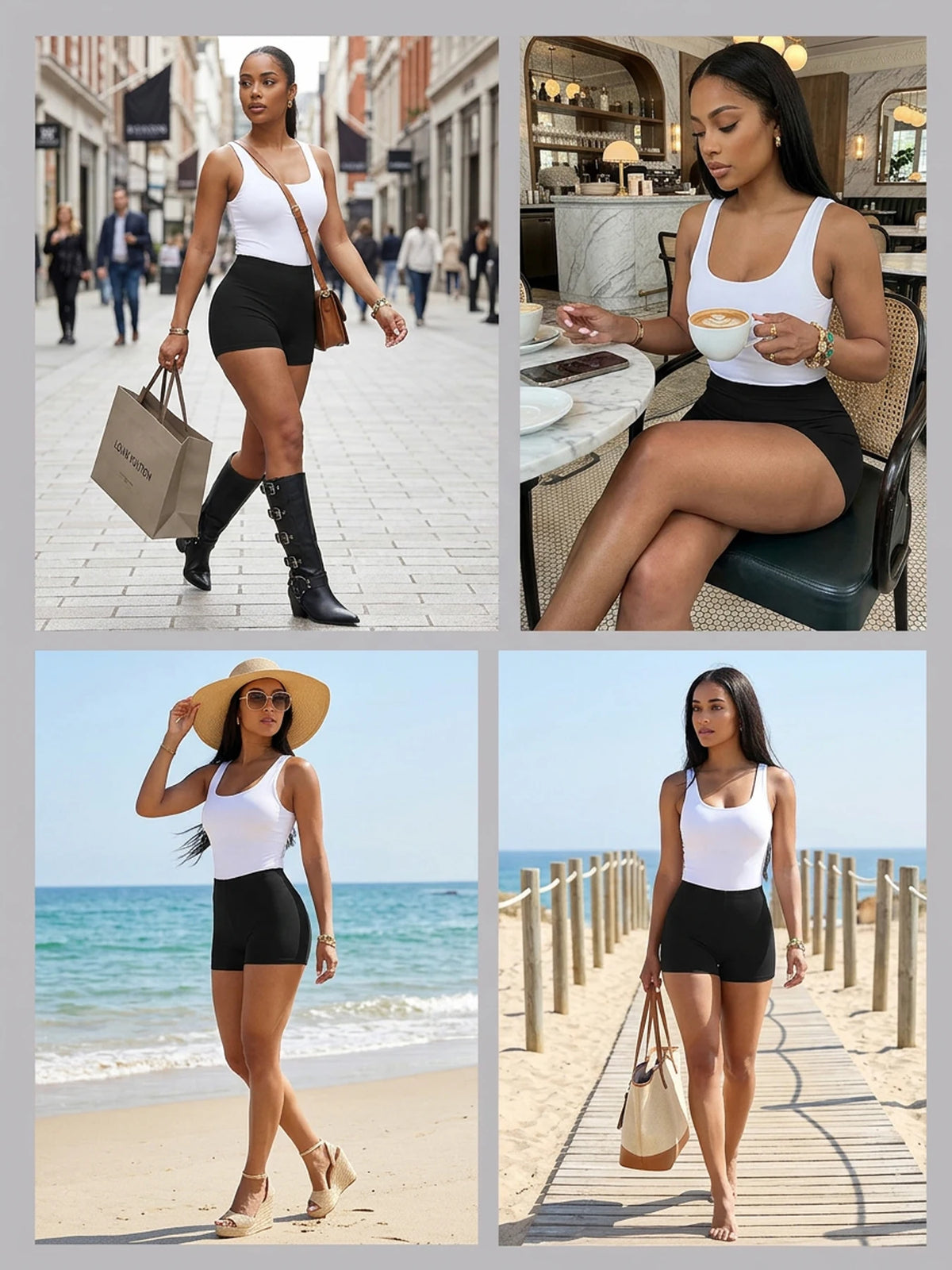 High Elasticity Sports Shorts Biker Shorts For Women
