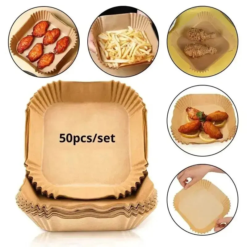 Papier jetable antiadhésif pour friteuse à air