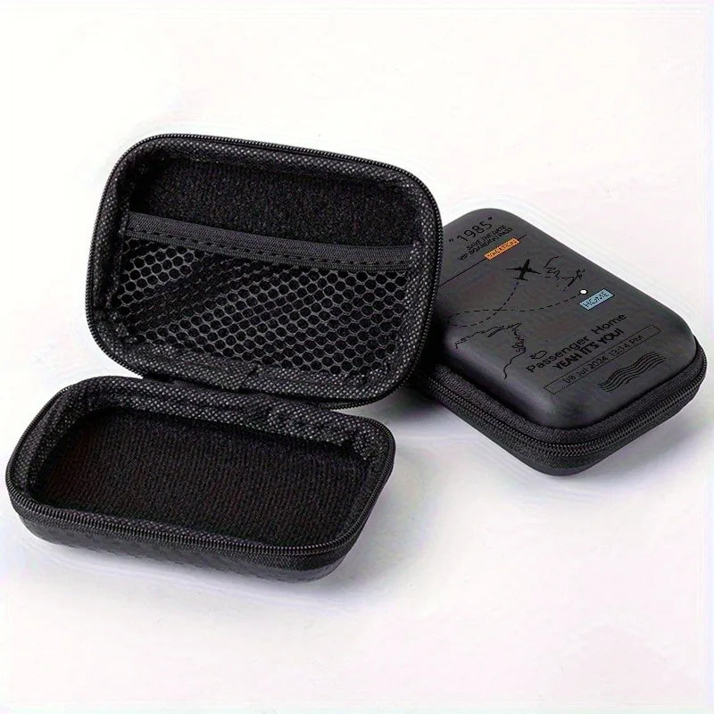 Airplane Route Print EVA Hard - edged Storage Bag
