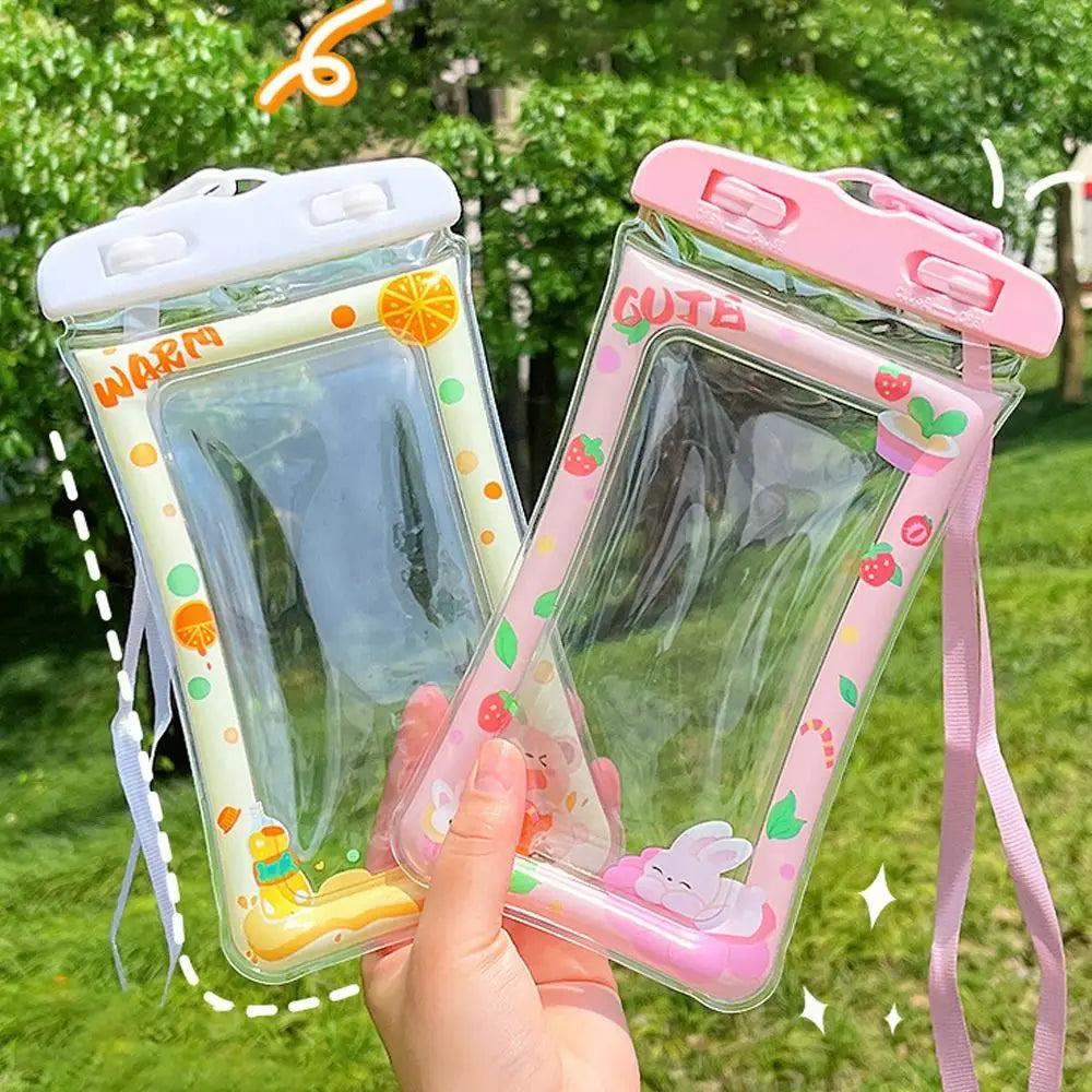 Waterproof Cartoon Phone Pouch Drift Diving