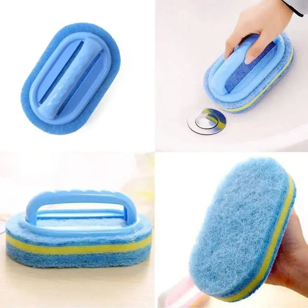 Multi Functional Cleaning Sponge with Handle