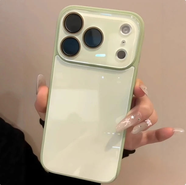 Luxury Candy Color Tempered Glass Camera