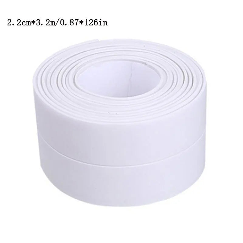Ruban d'étanchéité étanche en PVC de 1m/3.2m pour salle de bain