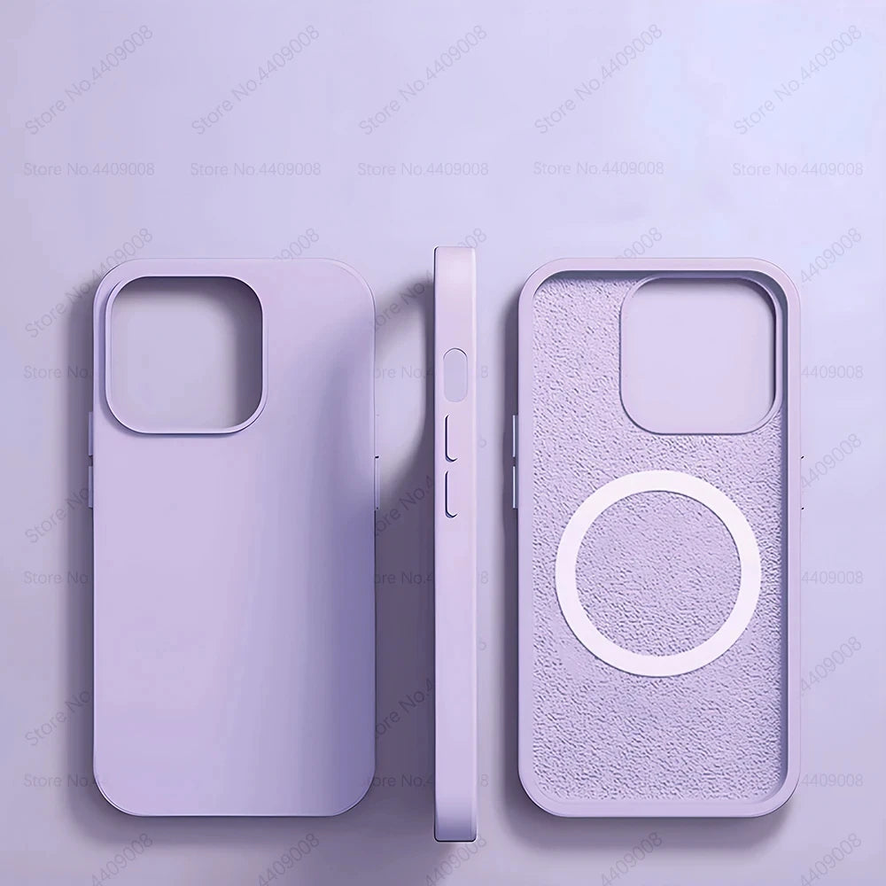 For Magsafe Original Magnetic Cases For iPhone 15