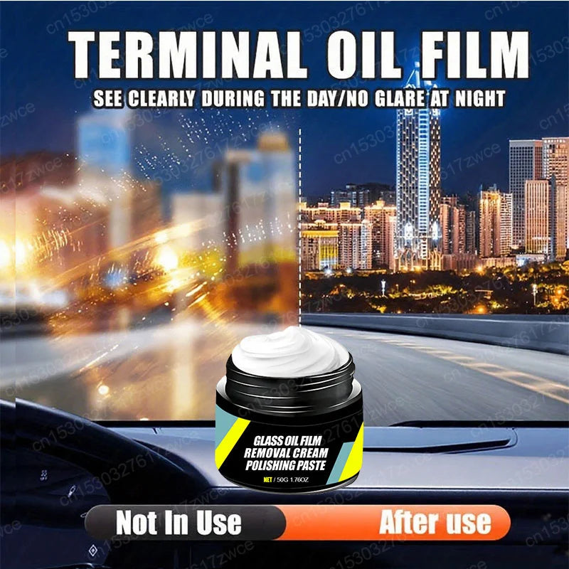 Car Glass Polishing Paste Windshield Oil Film