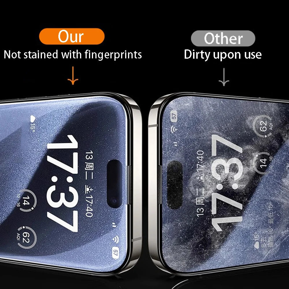 Tempered Glass for iPhone 16 15 14 13 12 11
