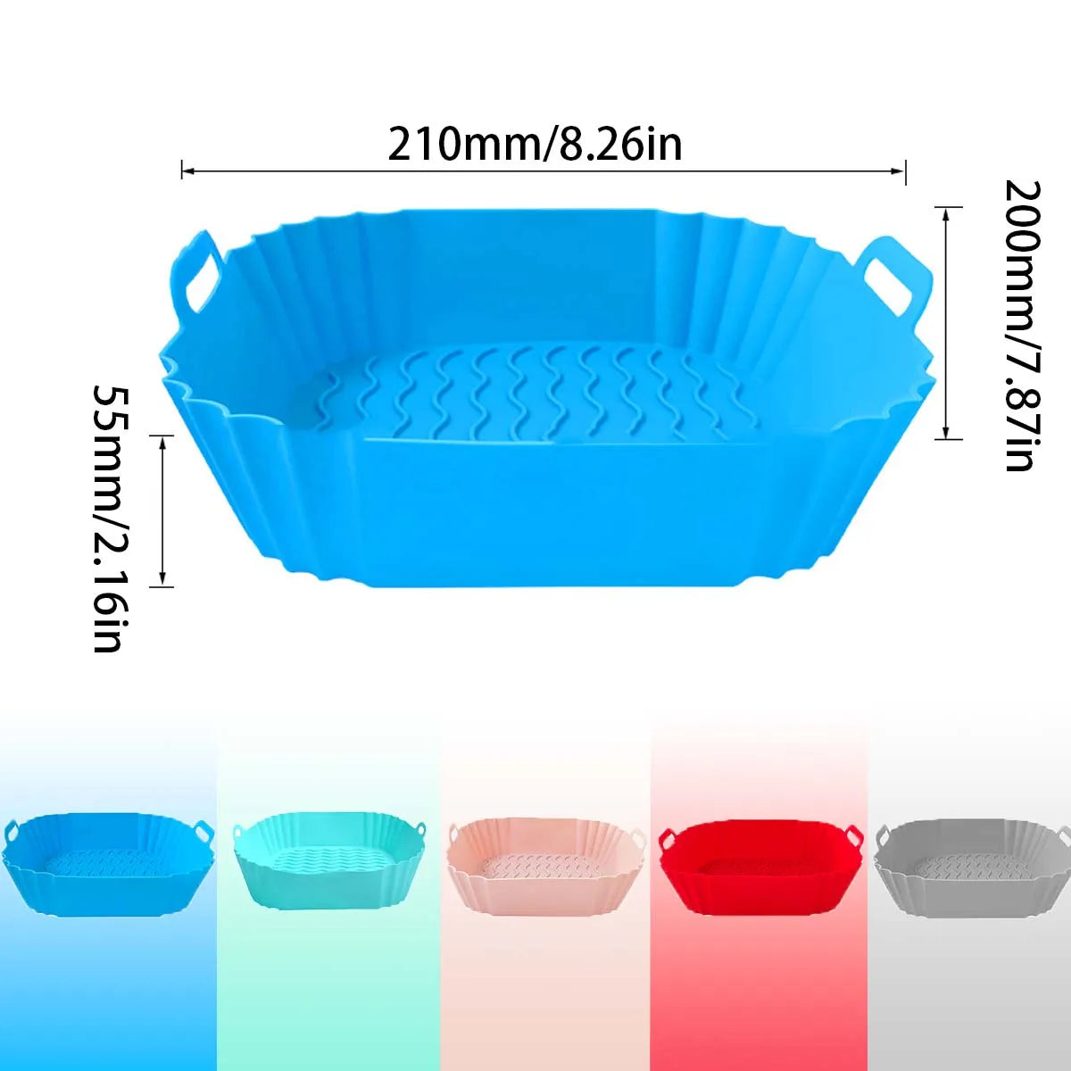 Moule en silicone pour friteuse à air, Panier de friteuse à air