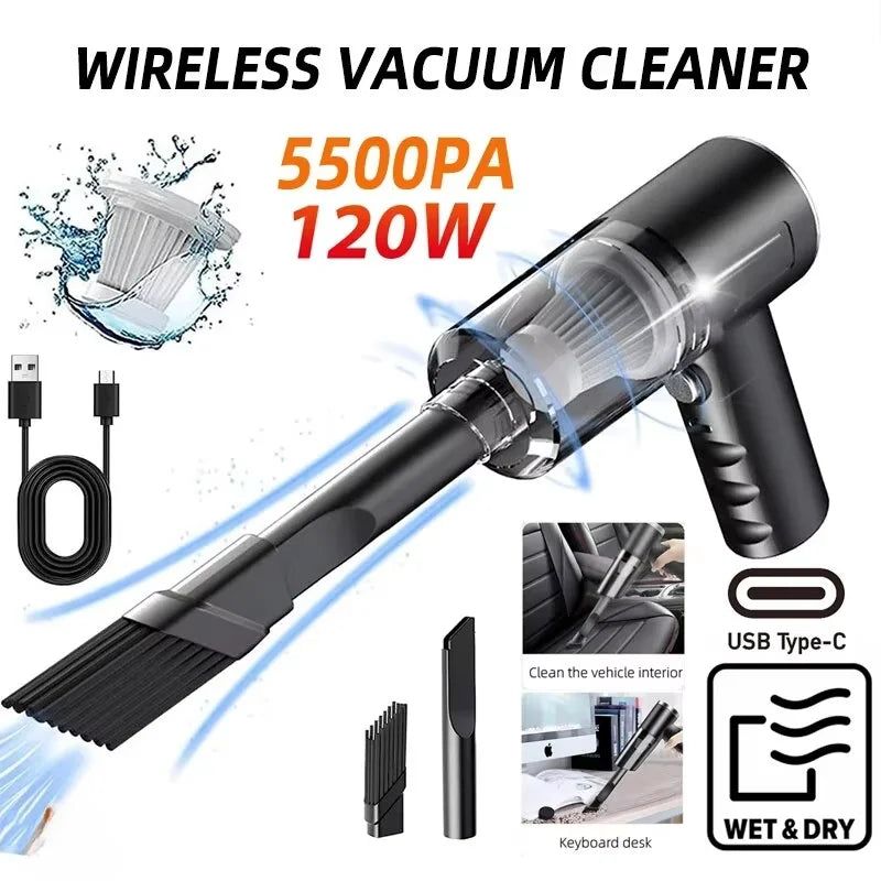 Aspirateur Balai Sans Fil 120W Haute Puissance