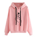 Pull en maille côtelée à rayures et col en V pour femme