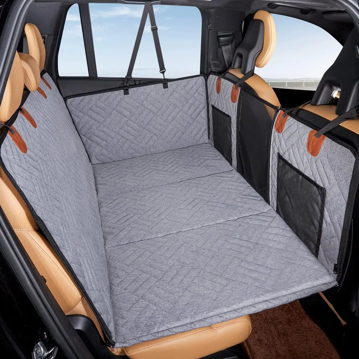 2024 New Design Large Pet Back Seat Extender Car