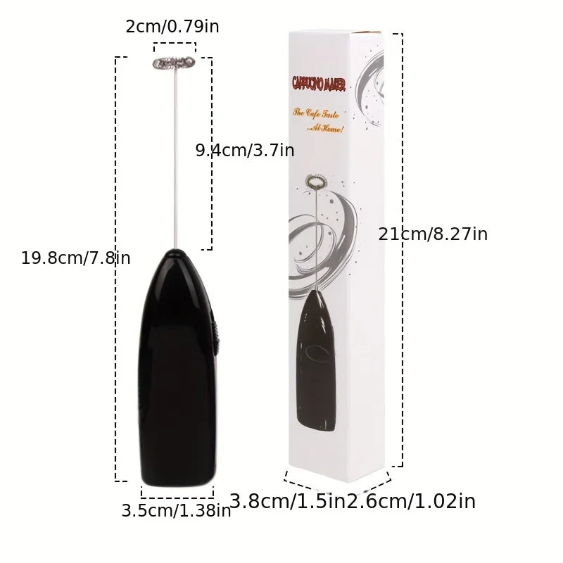 Batteur à œufs électrique portable mini alimenté par piles