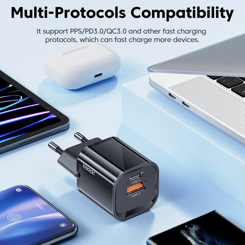 Toocki GaN USB Type C Charger Portable High Speed