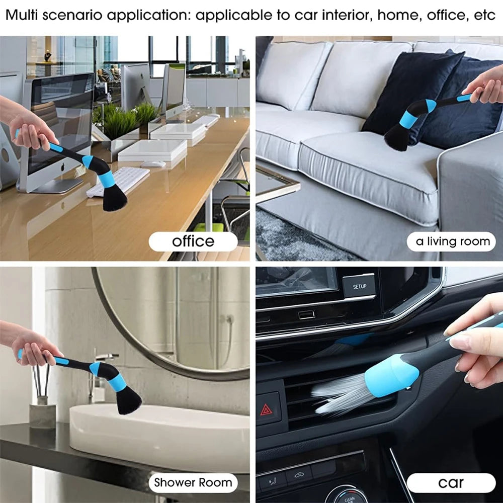 Brosse de nettoyage pour jantes de roue et sortie d'air de climatiseur