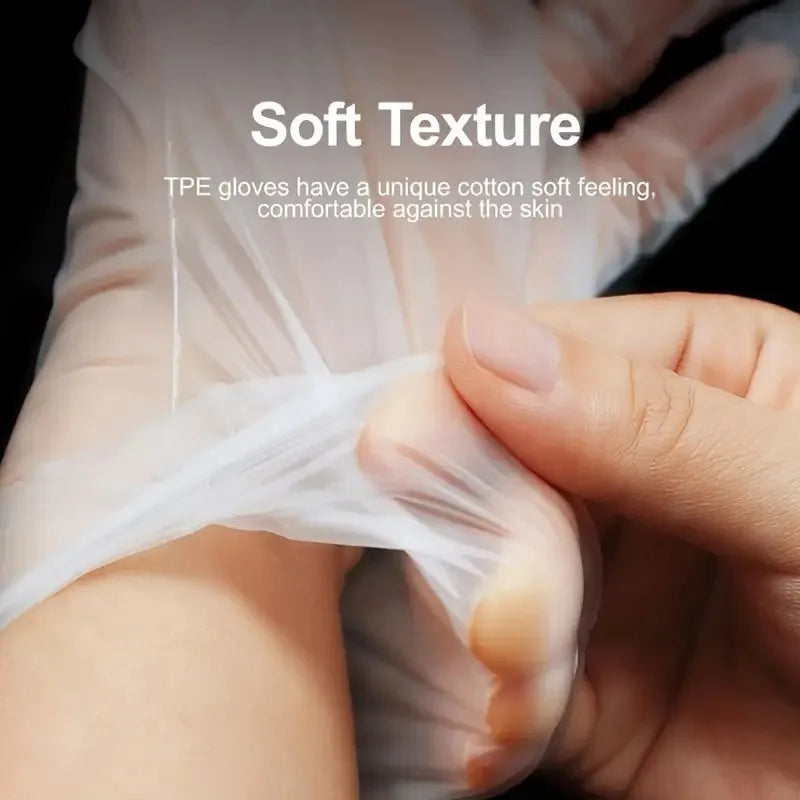 Disposable TPE Gloves Kitchen & Household