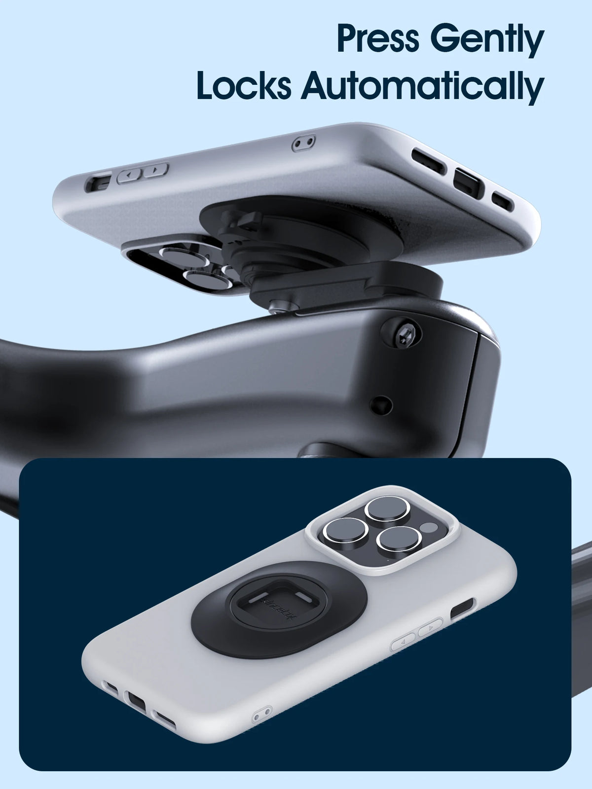 Aluminium Phone Holder for Bicycle Accessories