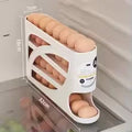 Rolling Slide Egg Storage Box Refrigerator Side