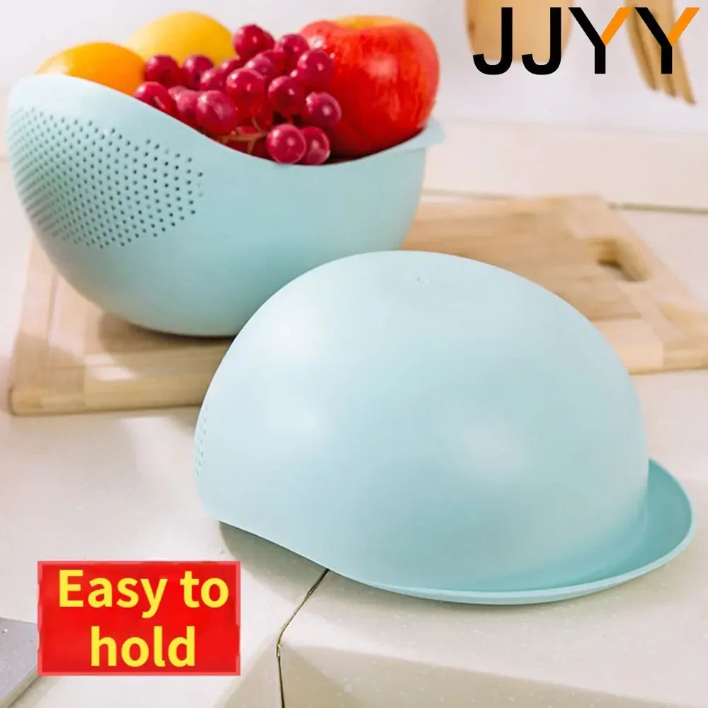 Kitchen Sink Drainer Plastic Colander with Handle