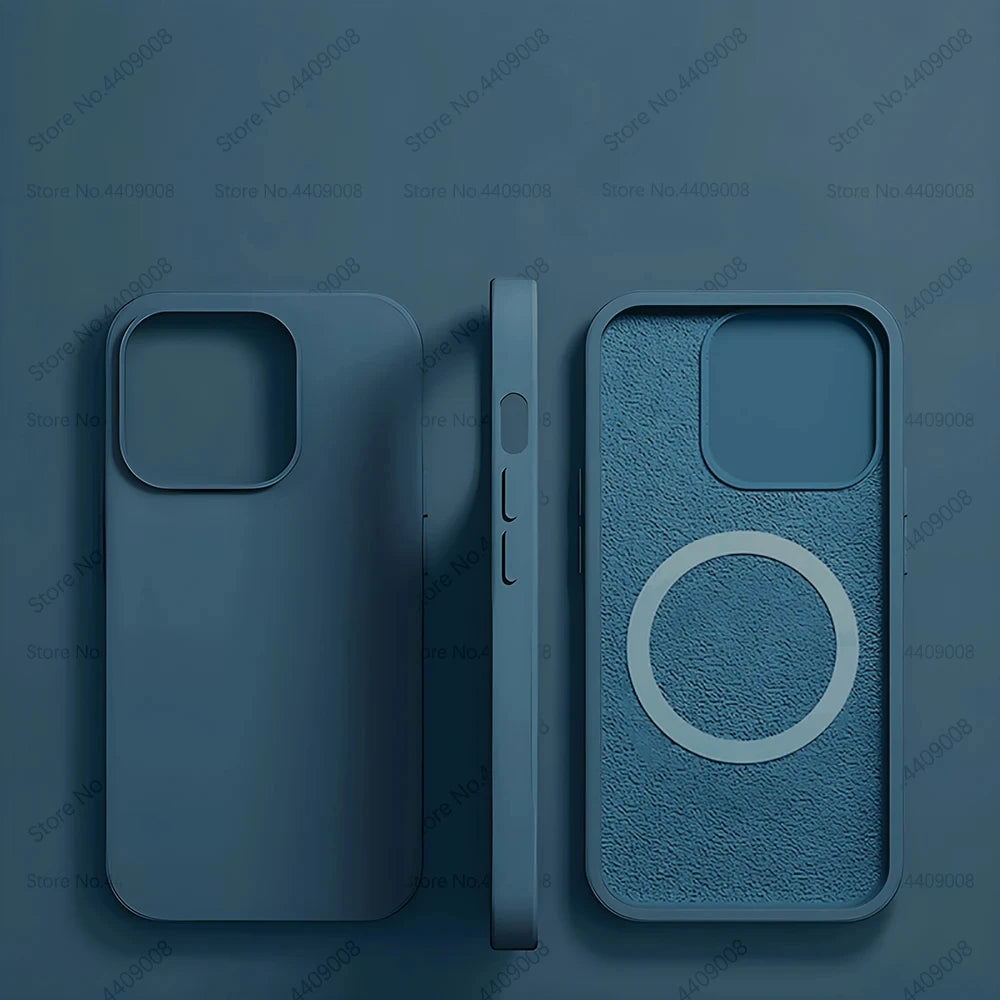For Magsafe Original Magnetic Cases For iPhone 15