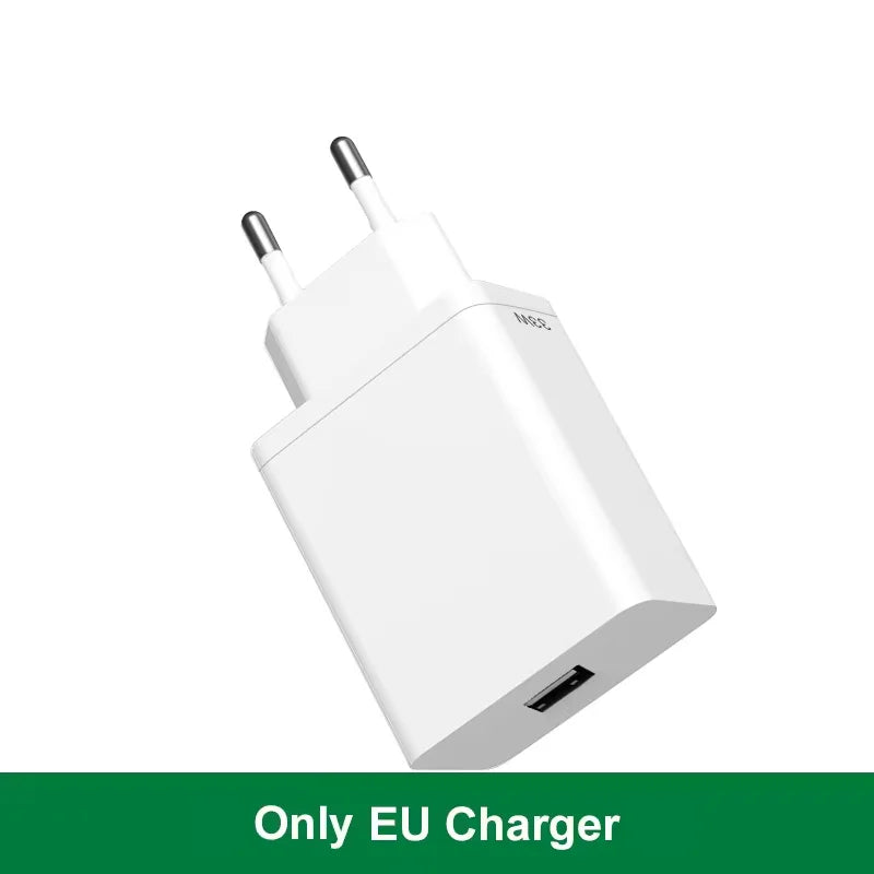 33W SuperVOOC Fast Charging USB Charger For OPPO