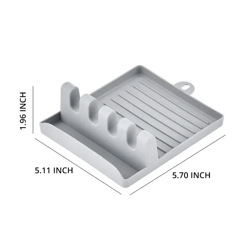 Étagères de Rangement pour Spatule de Cuisine et Couvercle de Pot