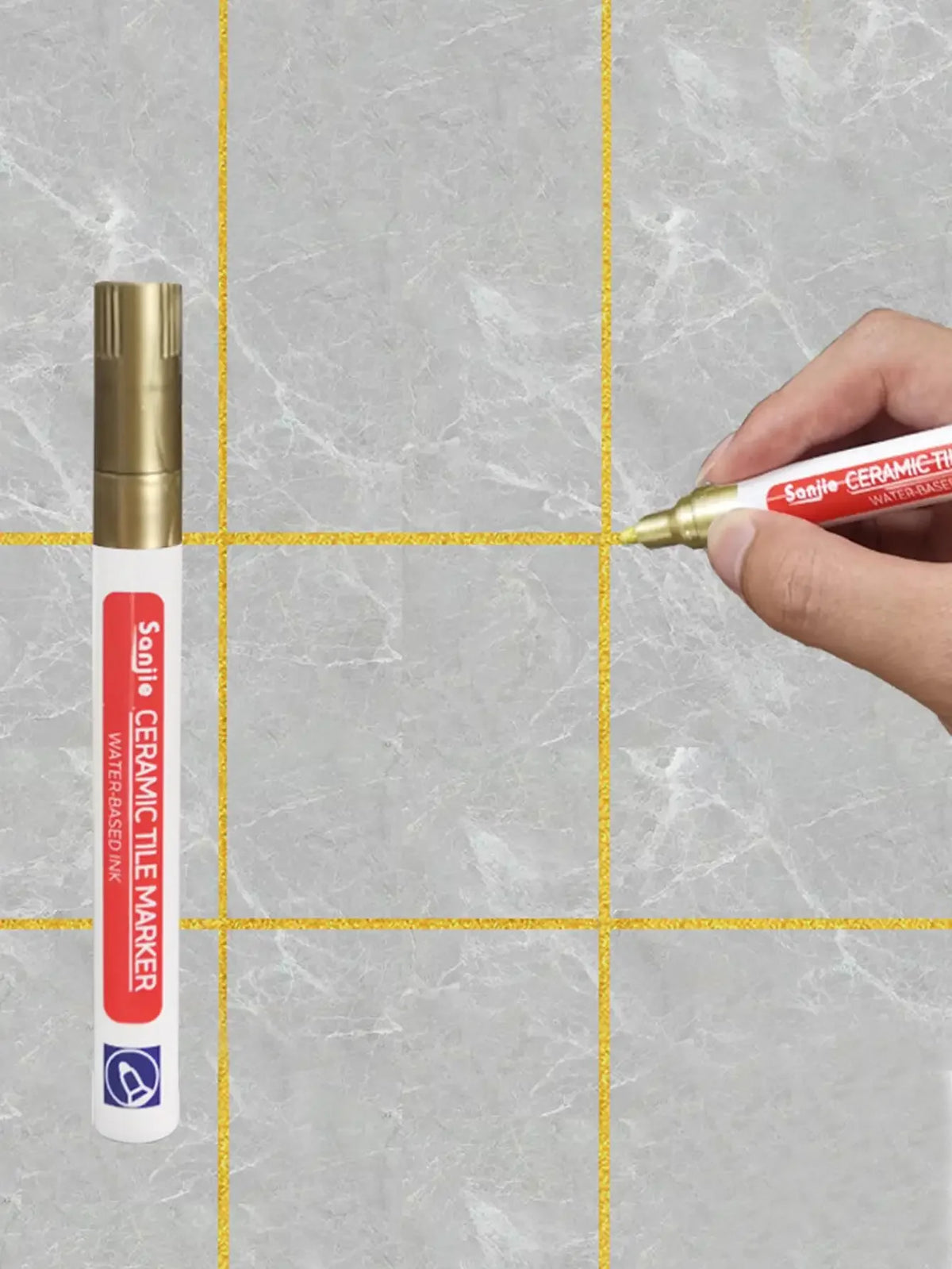 Ceramic Tile Bathroom Wall Floor Sticker