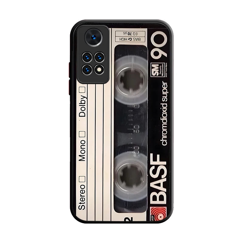 Lucky Tape Pattern Matte Hard Case For Xiaomi