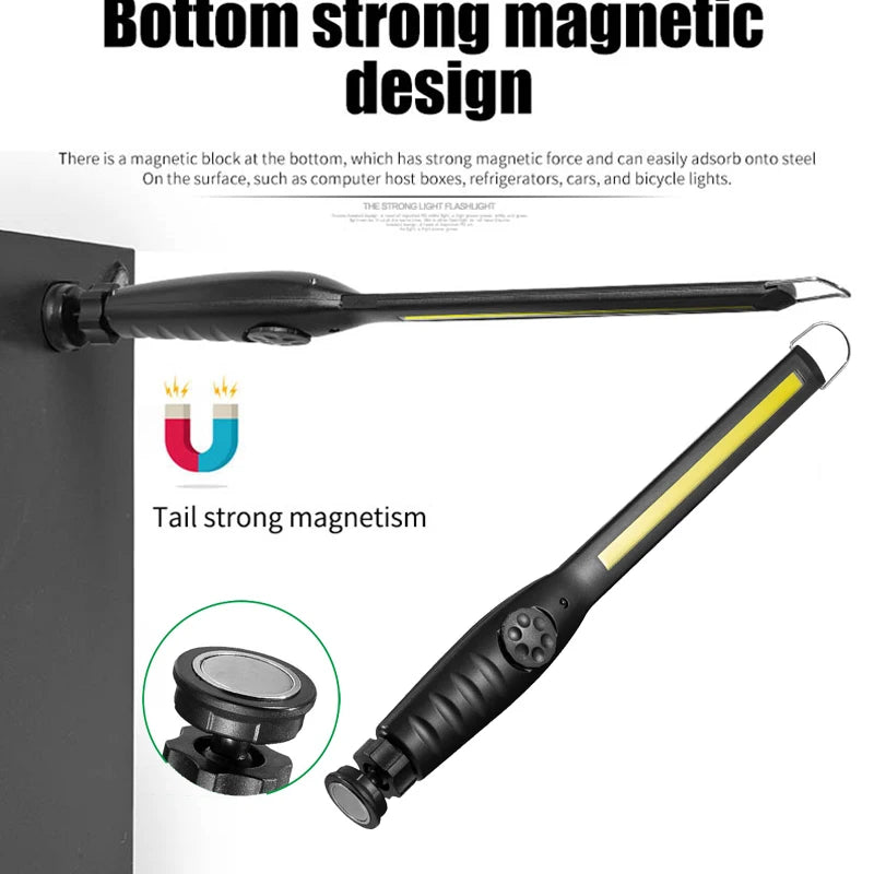 Portable COB Work Lights With Magnetic