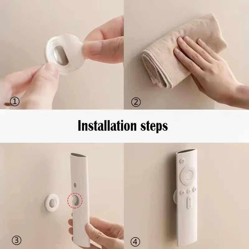 No Drill Magnetic Remote Holder Wall Mount
