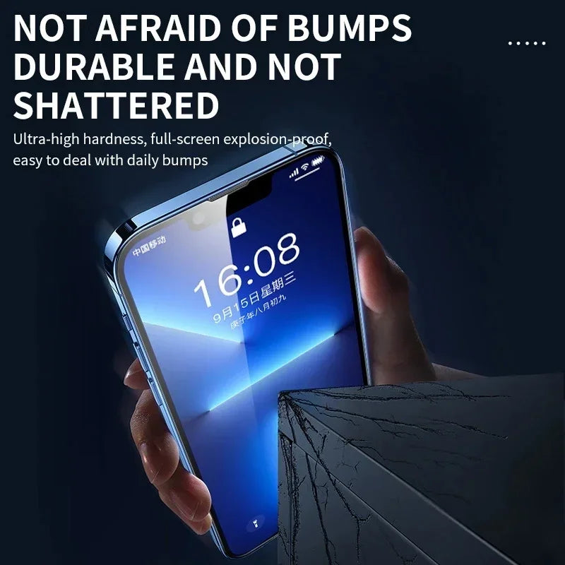 Tempered Glass for iPhone 14 13 12 11 15 Pro