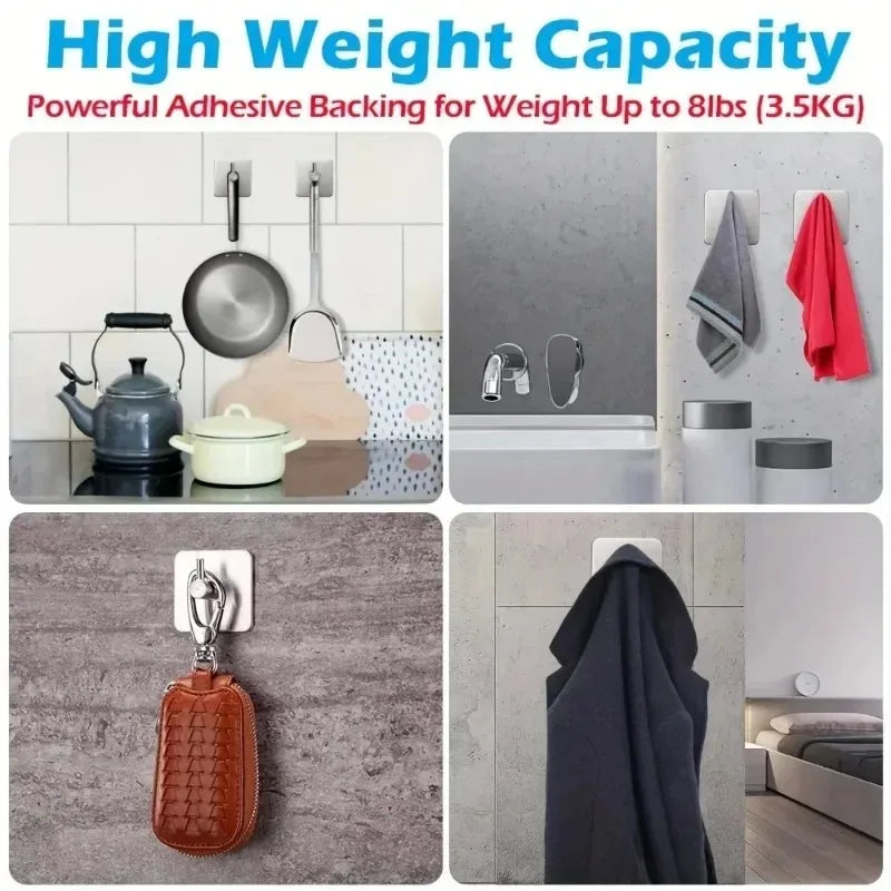 Adhesive Heavy Duty Wall Hook Waterproof