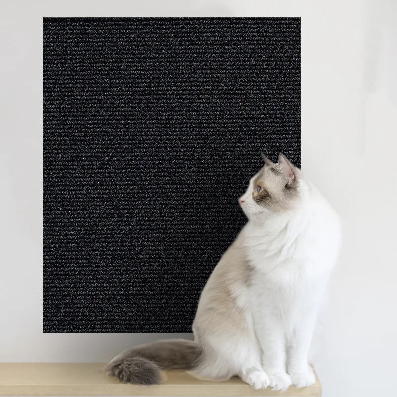 Self - Adhesive Cat Scratching Mat Trimmable Cat