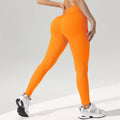 Women Sports Leggings Seamless Yoga Pants w/Tummy