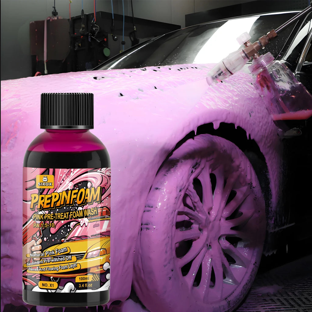 Pink Magic Foam Car Wash Shampoo Car High